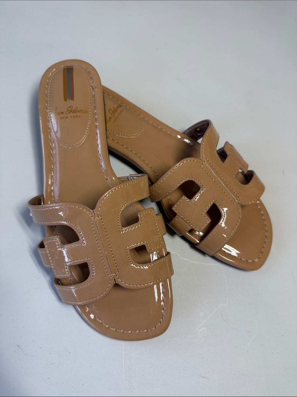 Sam Edelman Tan Bay Slide Sandal